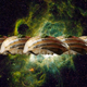 Illustration for article titled These pictures of sushi floating in space are truly awesome